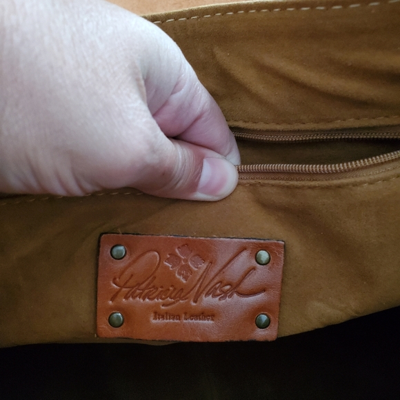 Patricia Nash Leather Saddle Bag - Picture 6 of 14